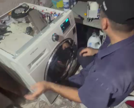 Reparo em máquina de lavar Samsung